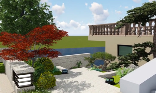 南郊別墅24號景觀設(shè)計視頻