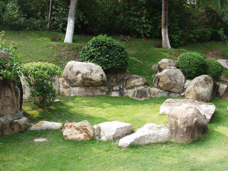 景觀石應(yīng)用實景圖1